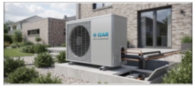 Moderne Klimaanlage und Wärmepumpentechnik