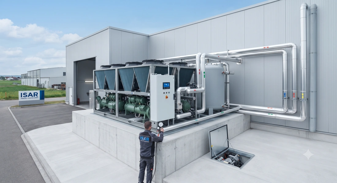 Industrieanlage mit Prozesskühlung