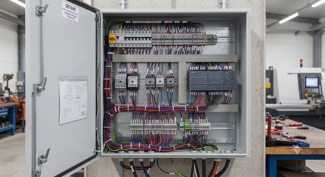 Steuerungsschrank mit moderner Regelungstechnik